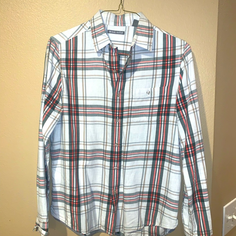 Michael Bastian (Gant) Plaid Button Down